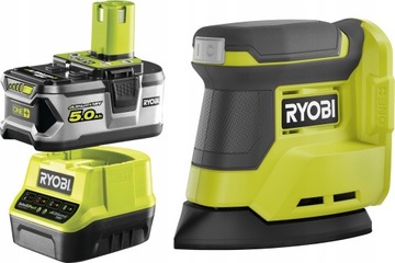 RYOBI КАЧЕСТВЕННАЯ ШЛИФОВАЛЬНАЯ МАШИНА DELTA RPS18 18 В +5 Ач