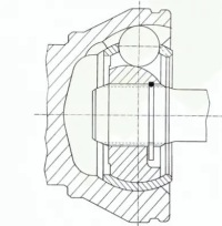 Шрус  піввісь 304596 löbro opel combo Ціна, фото thumb