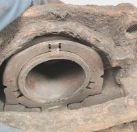 фото thumb №5, Суппорт тормозной правый перед mercedes w201 1.8