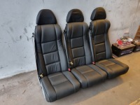 фото thumb №12, Сидіння заднє сидіння універсальний x3 pilot banke шкіра eko - комплект з ремені