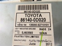 фото thumb №6, Радіо cd navi toyota yaris iii 2011-2014 rok 86140-0d020