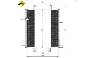 фото thumb №11, Радиаторов кондиционера з осушитель nrf 35853 88450b1050