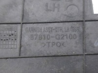 Hyundai ioniq 2018 молдинг стекло боковой 87820g2100 Доставка, фото thumb