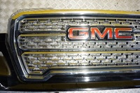 фото thumb №12, Gmc sierra 1500 2019 - 2021 бампер перед передній хром решітка радіатора usa