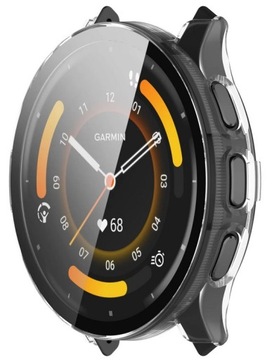 Etui + Szkło Hartowane / 2w1 / Etui z Wbudowanym Szkłem / Garmin Venu 3