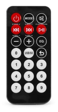НАСТЕННЫЙ усилитель BT USB FM PLAYER 2x15 Вт PD