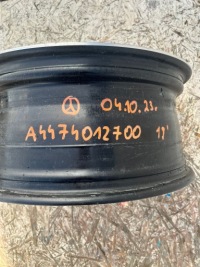 фото thumb №11, Алюмінієвий диск mercedes vito w447 a4474012700