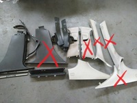 фото thumb №1, Volvo s60 ii 2010- защита стойка стойка заглушка планка обшивка