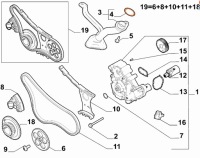 фото thumb №1, Прокладка маслоприёмник масла alfa romeo giulia 2.0