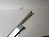 фото thumb №7, Молдинг бампера хромована задня ліва mercedes w202