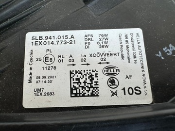 фото thumb №11, Лампа skoda enyaq повний led лівий перед європа 5lb941015a