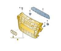 Купить Решётка  радиатора решётка радиатора перед audi a1 polift aso оригинал szary kamienny, фото thumb