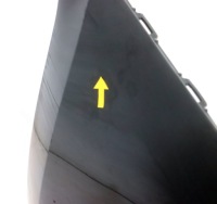 Tesla model iii lift 23- бампер tył1582570-02-a j-5250 с Разборки, фото thumb