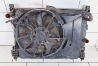 Mokka 1.7 cdti комплект радіатор води кондиціонера інтеркулер + вентилятор Зі Шроту, фото thumb