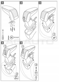 фото thumb №7, Подлокотник стандарт kia rio, 2011-