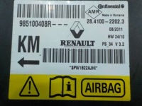 Renault scenic iii 1.6 vvt 11r 5d модуль датчик подушка безпеки 985100408r Недорого, фото thumb