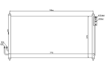 фото thumb №13, Радиаторов кондиционера nissan murano 04- 3.5 i v6