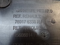 фото thumb №7, Renault kadjar левая защита заднего стойка 769189672r