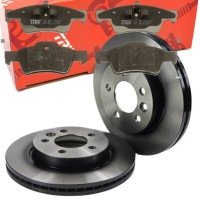 фото thumb №1, Тормозные колодки + тормозные диски задняя mercedes klasa gl x164 r klasa w251 330mm набор trw