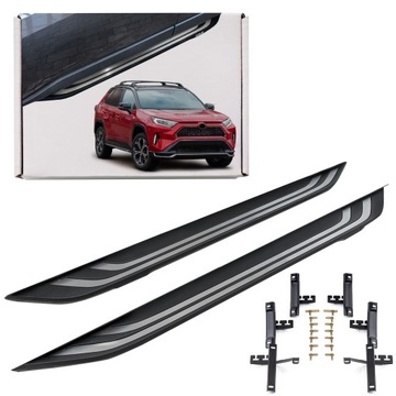 фото thumb №1, Toyota rav4 v xa50 2019+ градуси бічні пороги автомобільні