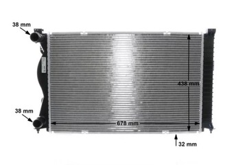 фото thumb №13, Радиаторов воды двигателя audi a6 c6 2.0/2.0d 2004-2011