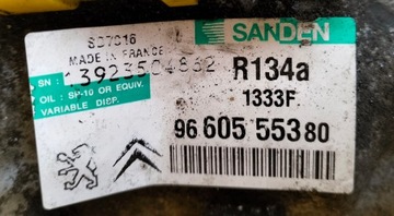 фото thumb №10, Компрессор компрессор кондиционера citroen c5 iii x7 2.0 2.2 hdi 9660555380