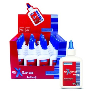 Klej W Płynie Extra 40g BIAŁY Schemat