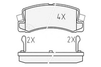 фото thumb №1, Meyle тормозные колодки тормозные toyota carina e 2.0 gti st