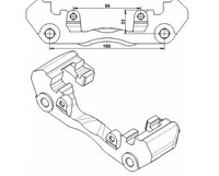 фото thumb №1, Ate 11.8170-0510.1 кронштейн, супорт гальмівний
