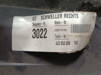 фото thumb №6, Молдинг порог audi e-tron gt 4j3 правая