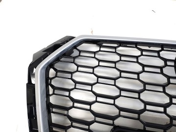 фото thumb №14, Rs4 решітка радіатора бампера решітка радіатор audi a4 b9 2015-19 s-line pdc срібний