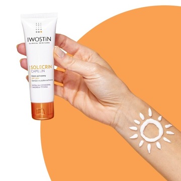 Iwostin Solecrin Capillin Cream SPF 50+ x2