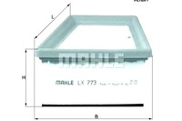 фото thumb №8, Lx773 knecht - фільтр повітря / renault