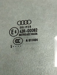 фото thumb №2, Audi a7 4g 2015 стекло левая задняя