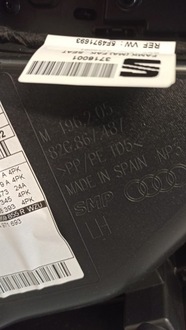 фото thumb №5, Audi a1 82a обшивка дверь левый задняя 82g867487