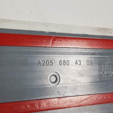 фото thumb №4, Mercedes w205 c клас планки порогові накладка amg