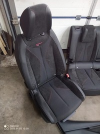 фото thumb №10, Сидіння заднє сидіння обшивки двері citroen ds4 ii 21- alcantara performance