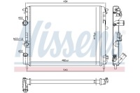Радіатор renault clio 98-05/dacia logan 04-/08- Зі Шроту, фото thumb