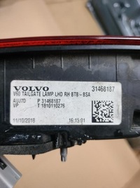 фото thumb №5, Volvo v60 задня права лампа w кришка 31468187 оригінал ідеальний стан