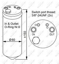 фото thumb №10, Nrf осушувач кондиціонера hyundai atos 33329