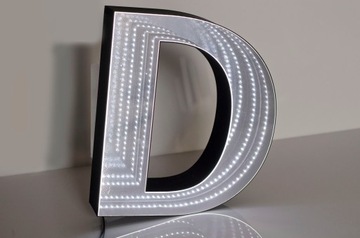 Надпись с глубиной LED БУКВЫ для наружной рекламы ALU