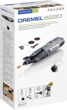 Szlifierka akumulatorowa Dremel 12V akcesoria