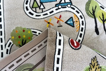 3D ковер Smart Kids 120x180 Streets City TOWN BERFIN STREETS BEIGE