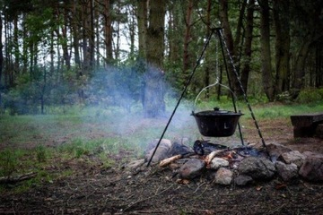 Подвесной горшок венгерской эмали, 8л.
