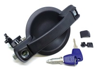 фото thumb №1, Ручка + вкладка + 2 ключі двері задня fiat doblo i 2000 - 2010 комплект