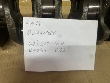 фото thumb №5, Mitsubishi asx outlander iii 2.2 дизель с прямым впрыском 4n14 wał коленчатый шлиф