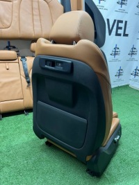 фото thumb №5, Bmw x5 x6 x7 g05 g06 g07 інтер'єр сидіння правий merino cognac підігрівається