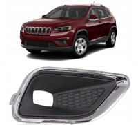 фото thumb №1, Рамка решітка протитуманної фари права jeep cherokee kl 2019-2023 lift хром решітка радіатора