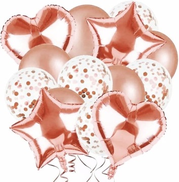 ZESTAW WIECZÓR PANIEŃSKI BALONY Kubki Talerze Serwetki PERSONALIZOWANE