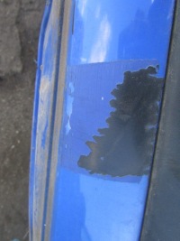 фото thumb №9, Vw volkswagen polo 4 9n 9n2 бампер перед 01-05 3d la5f